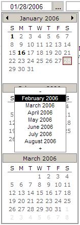 PopCalendarXP Vertical Theme in IE6